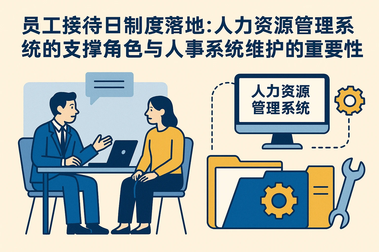 员工接待日制度落地：人力资源管理系统的支撑角色与人事系统维护的重要性