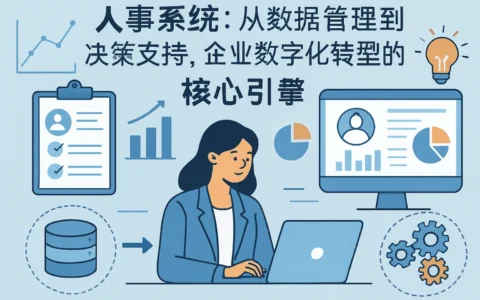 人事系统：从数据管理到决策支持，企业数字化转型的核心引擎