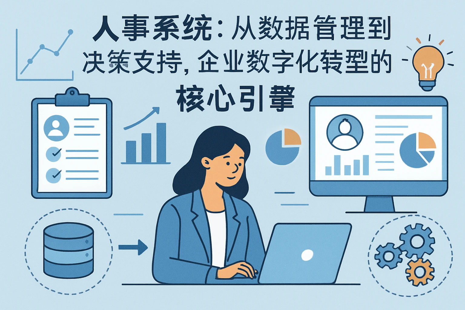 人事系统：从数据管理到决策支持，企业数字化转型的核心引擎