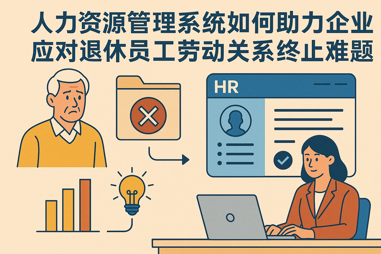人力资源管理系统如何助力企业应对退休员工劳动关系终止难题？