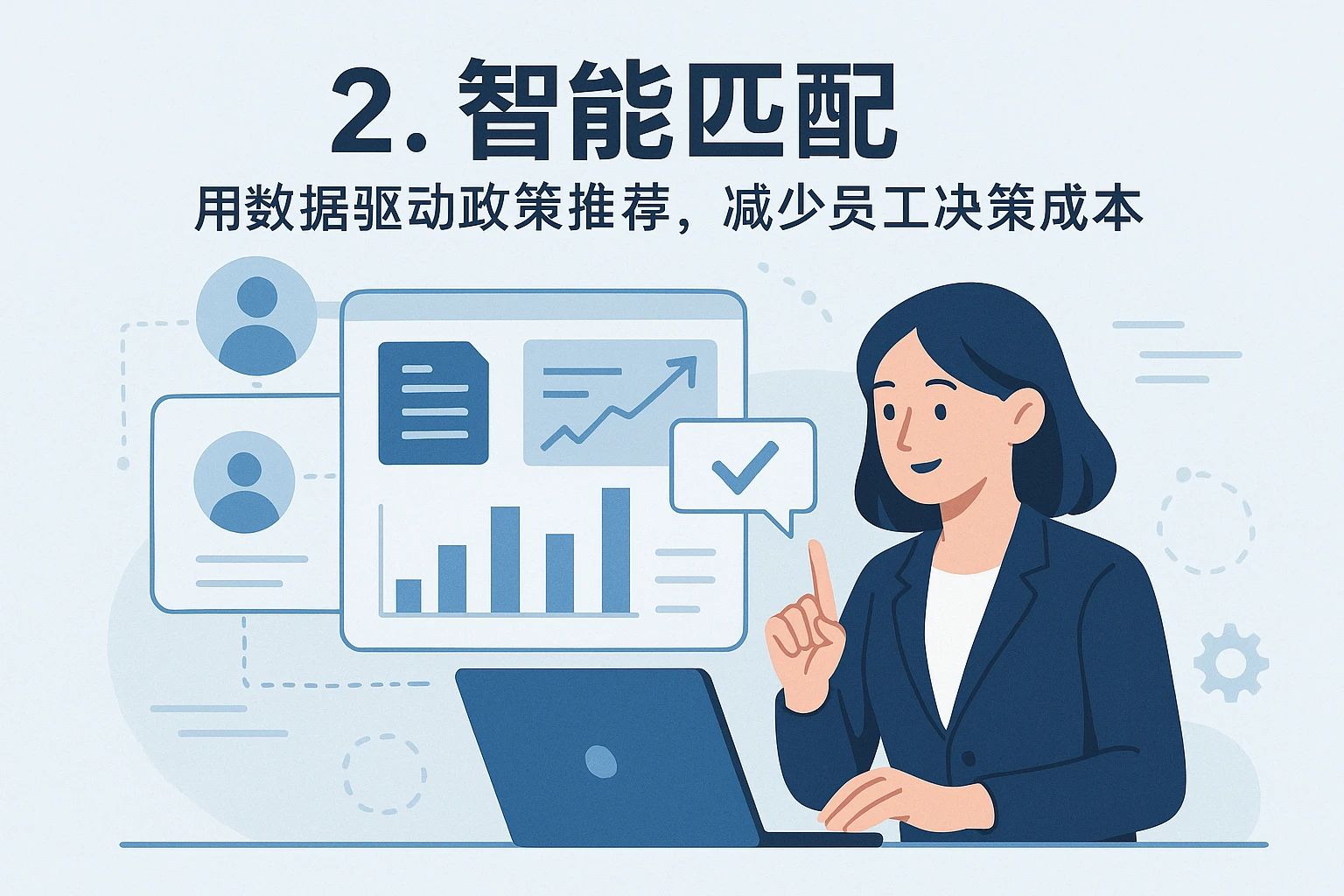 2. 智能匹配：用数据驱动政策推荐，减少员工决策成本