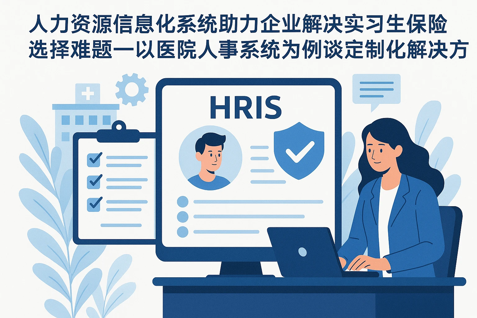 人力资源信息化系统助力企业解决实习生保险选择难题——以医院人事系统为例谈定制化解决方案