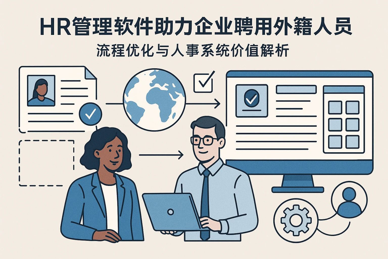 HR管理软件助力企业聘用外籍人员：流程优化与人事系统价值解析