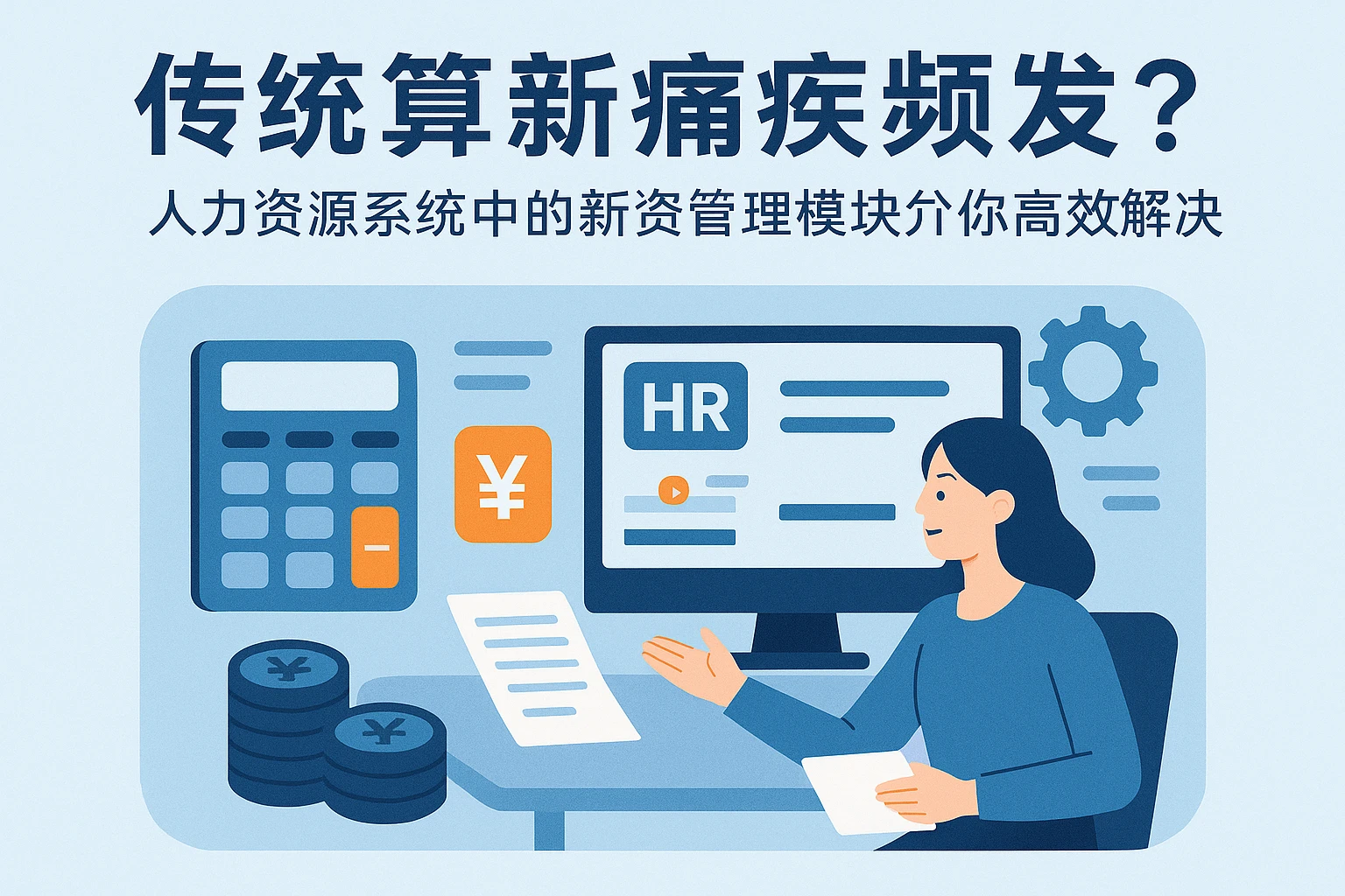 传统算薪痛点频发？人力资源系统中的薪资管理模块帮你高效解决