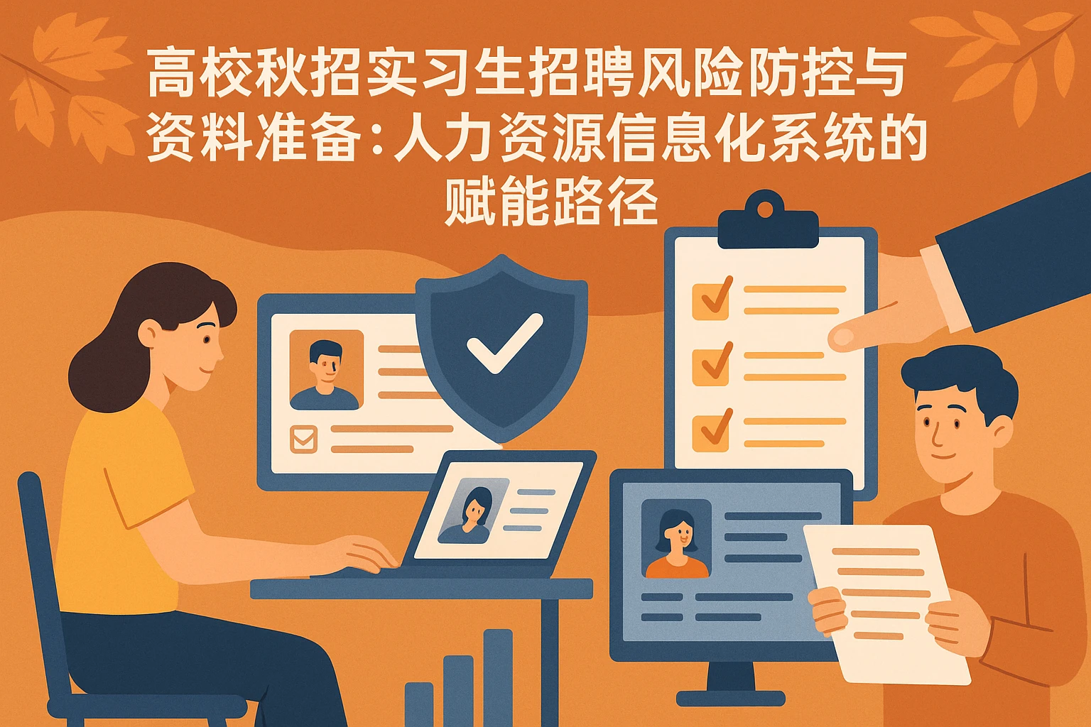 高校秋招实习生招聘风险防控与资料准备：人力资源信息化系统的赋能路径