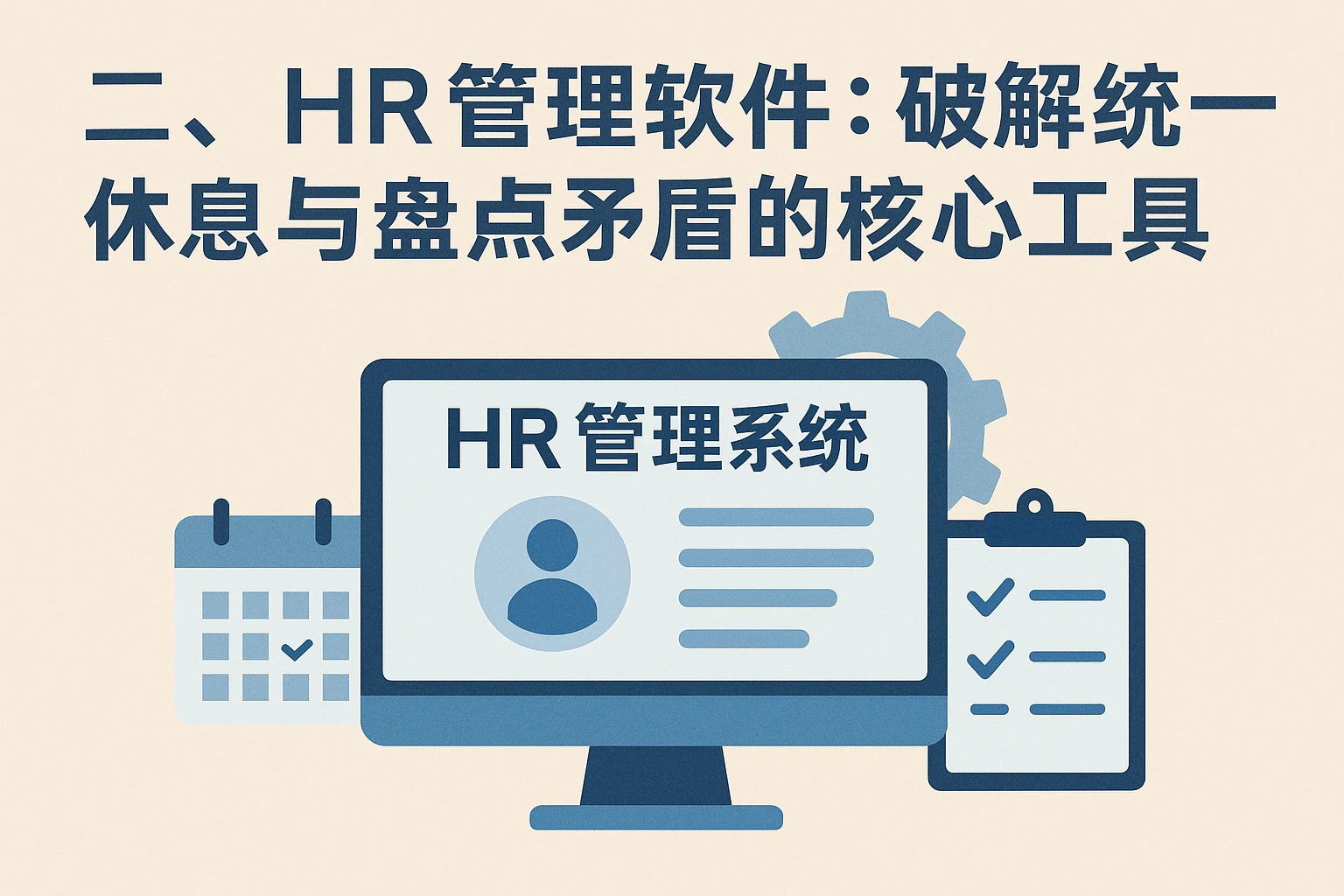 二、HR管理软件：破解统一休息与盘点矛盾的核心工具