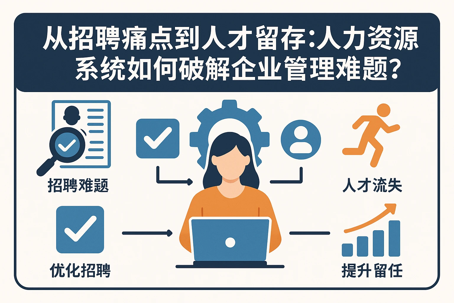 从招聘痛点到人才留存：人力资源系统如何破解企业管理难题？