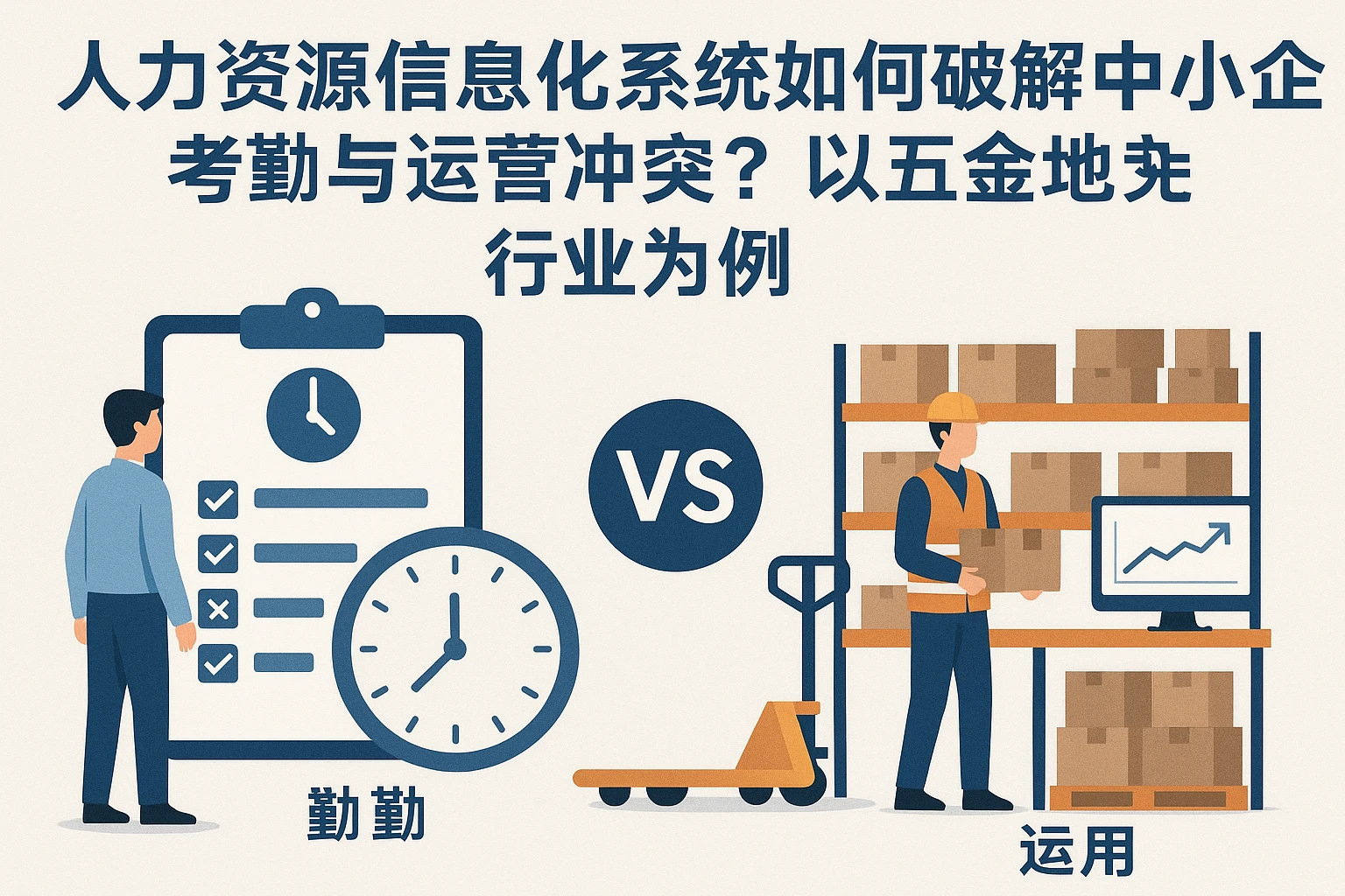 人力资源信息化系统如何破解中小企考勤与运营冲突？以五金批发行业为例