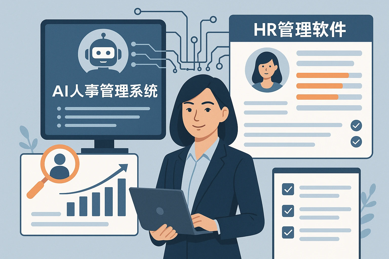从新人到HR精英：AI人事管理系统与HR管理软件如何重塑现代人力资源工作？