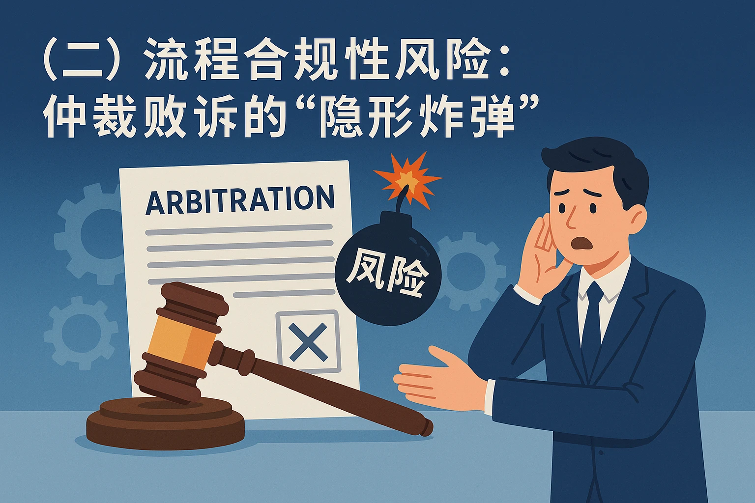 （二）流程合规性风险：仲裁败诉的“隐形炸弹”