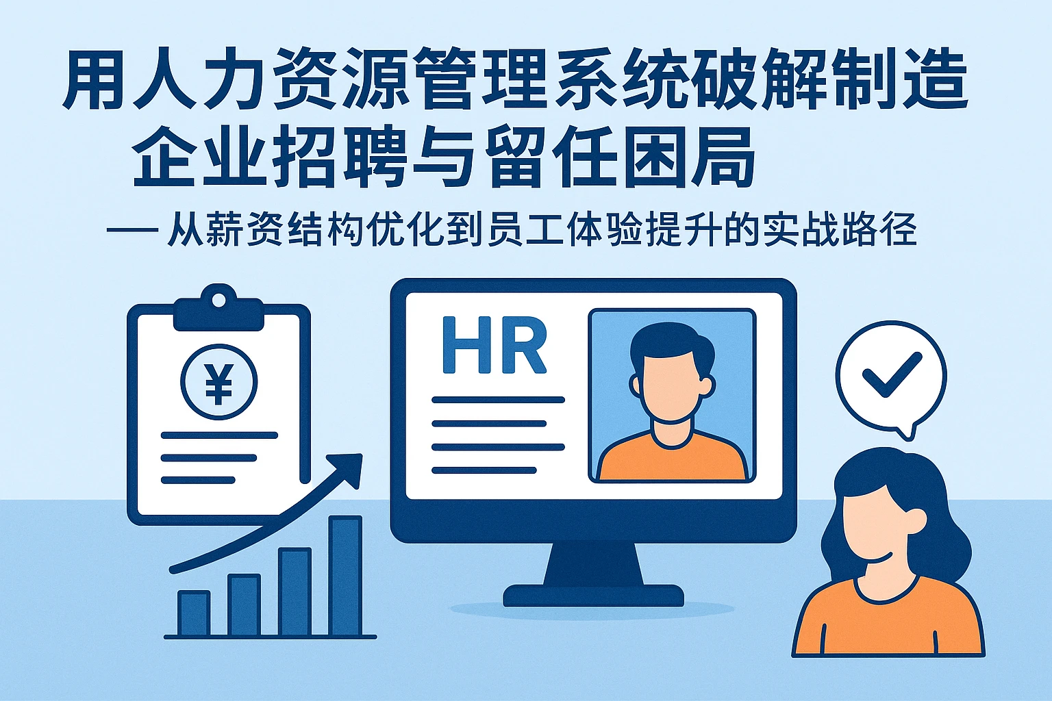 用人力资源管理系统破解制造企业招聘与留任困局——从薪资结构优化到员工体验提升的实战路径