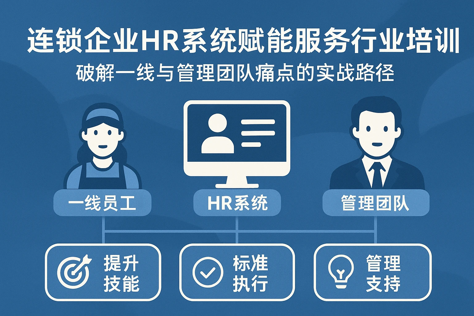 连锁企业HR系统赋能服务行业培训：破解一线与管理团队痛点的实战路径