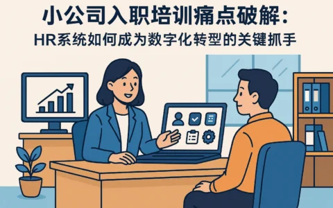 小公司入职培训痛点破解：HR系统如何成为数字化转型的关键抓手