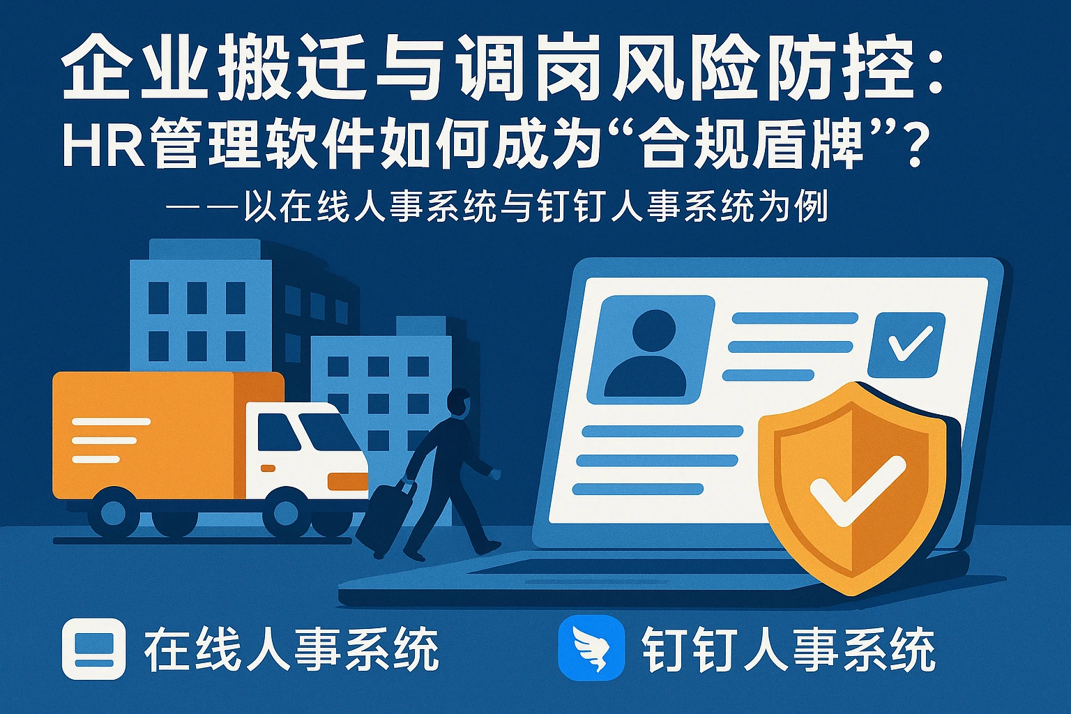 企业搬迁与调岗风险防控：HR管理软件如何成为“合规盾牌”？——以在线人事系统与钉钉人事系统为例