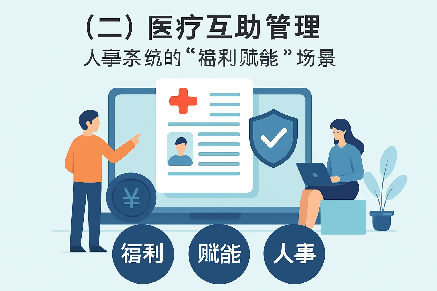 （二）医疗互助管理：人事系统的“福利赋能”场景