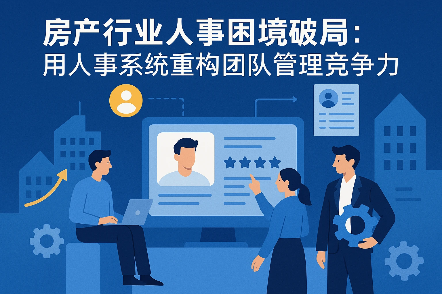 房产行业人事困境破局：用人事系统重构团队管理竞争力