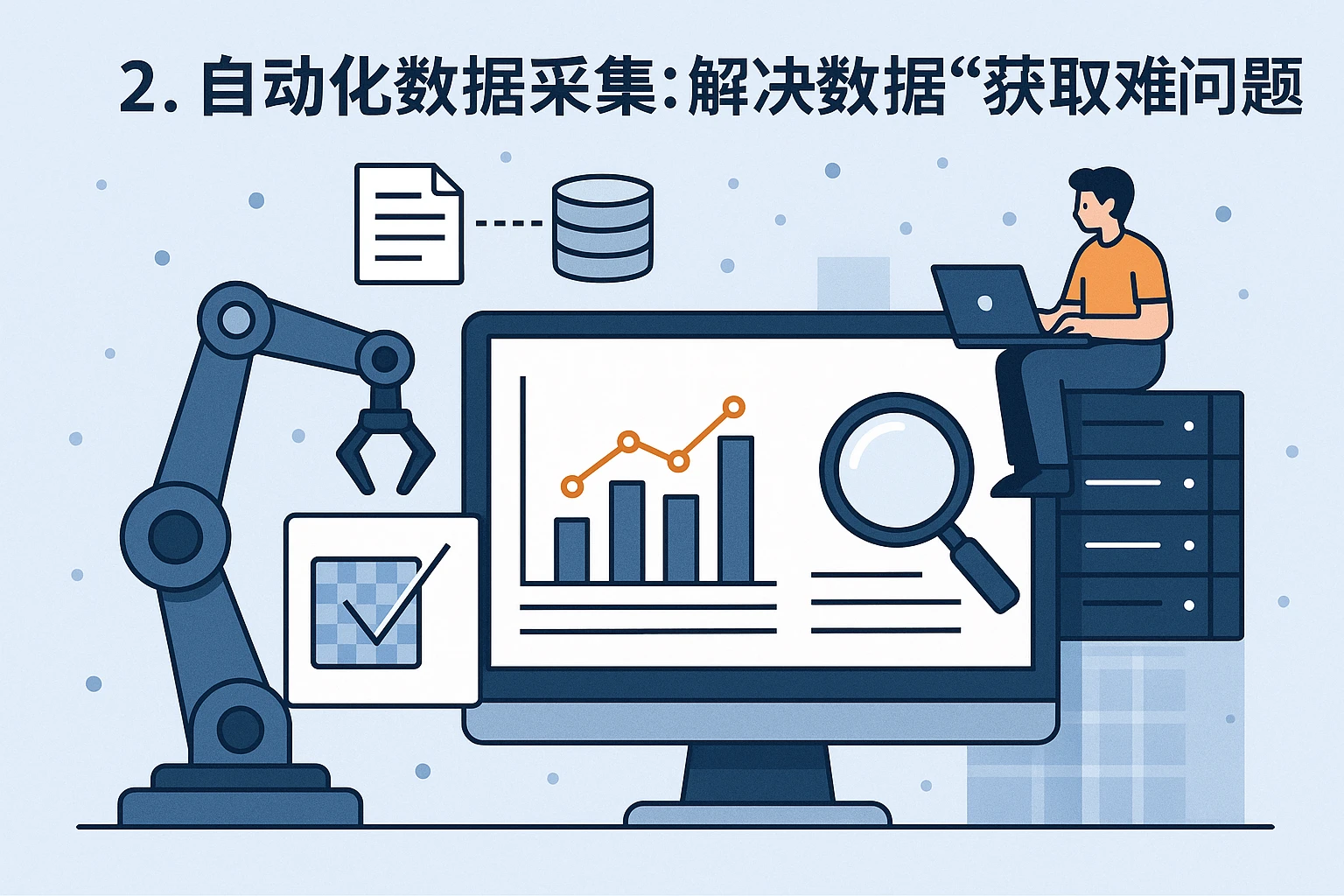 2. 自动化数据采集：解决数据“获取难”问题