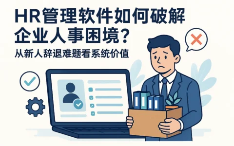 HR管理软件如何破解企业人事困境？从新人辞退难题看系统价值