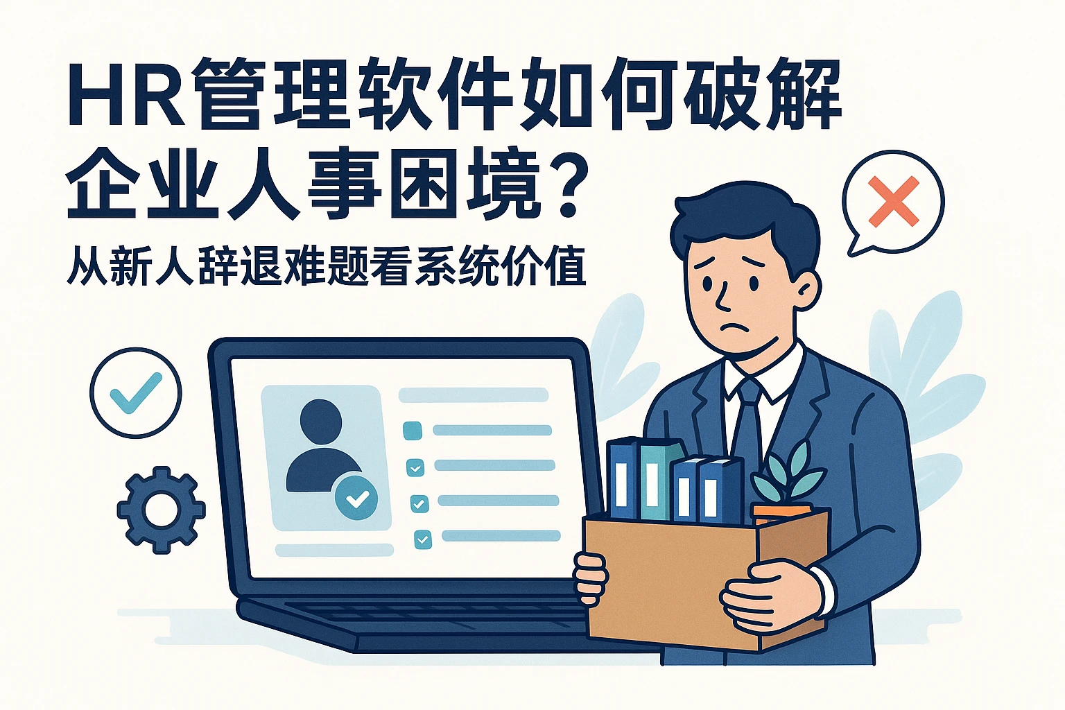 HR管理软件如何破解企业人事困境？从新人辞退难题看系统价值