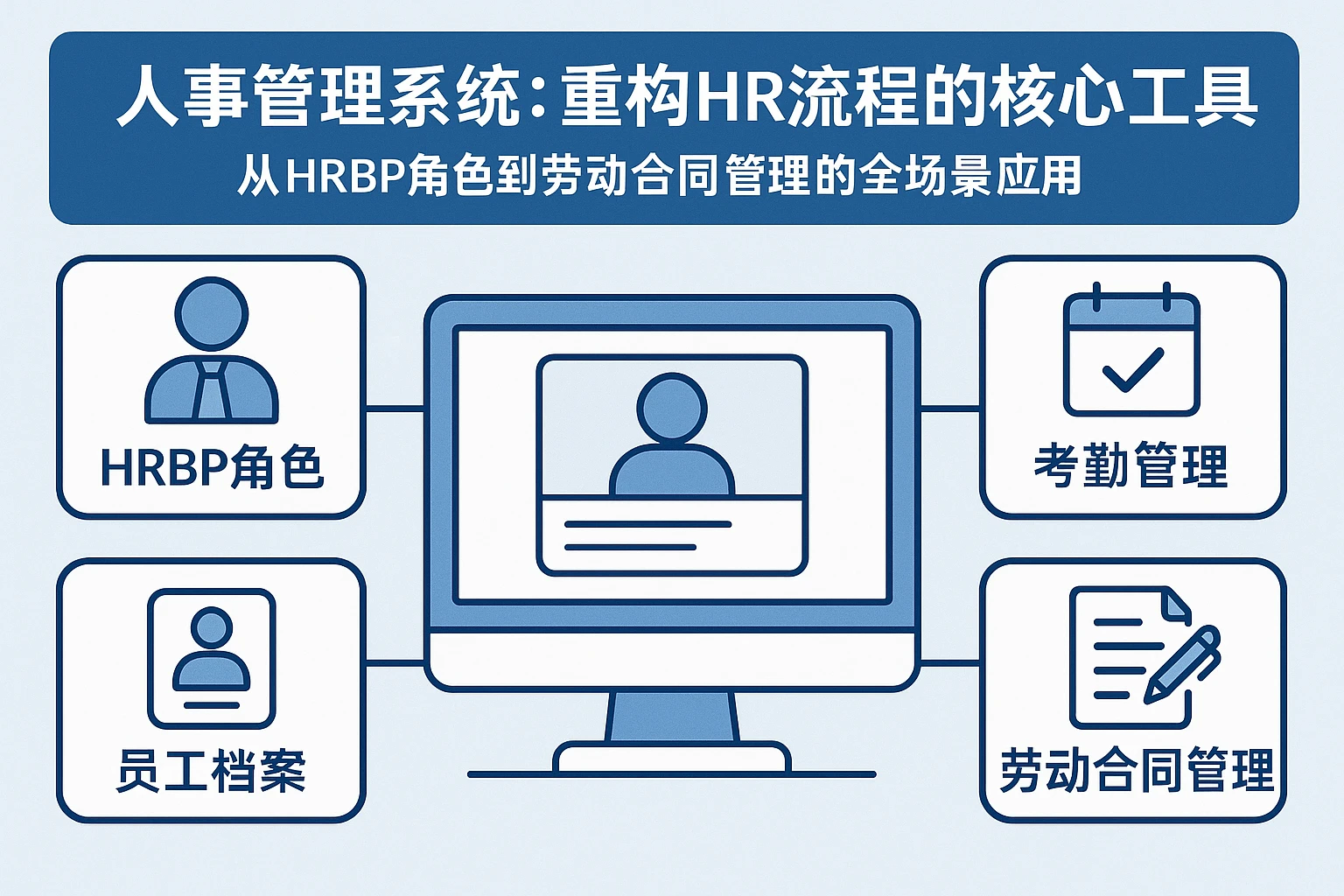 人事管理系统：重构HR流程的核心工具——从HRBP角色到劳动合同管理的全场景应用