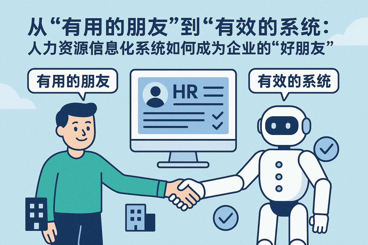 从“有用的朋友”到“有效的系统”：人力资源信息化系统如何成为企业的“好朋友”