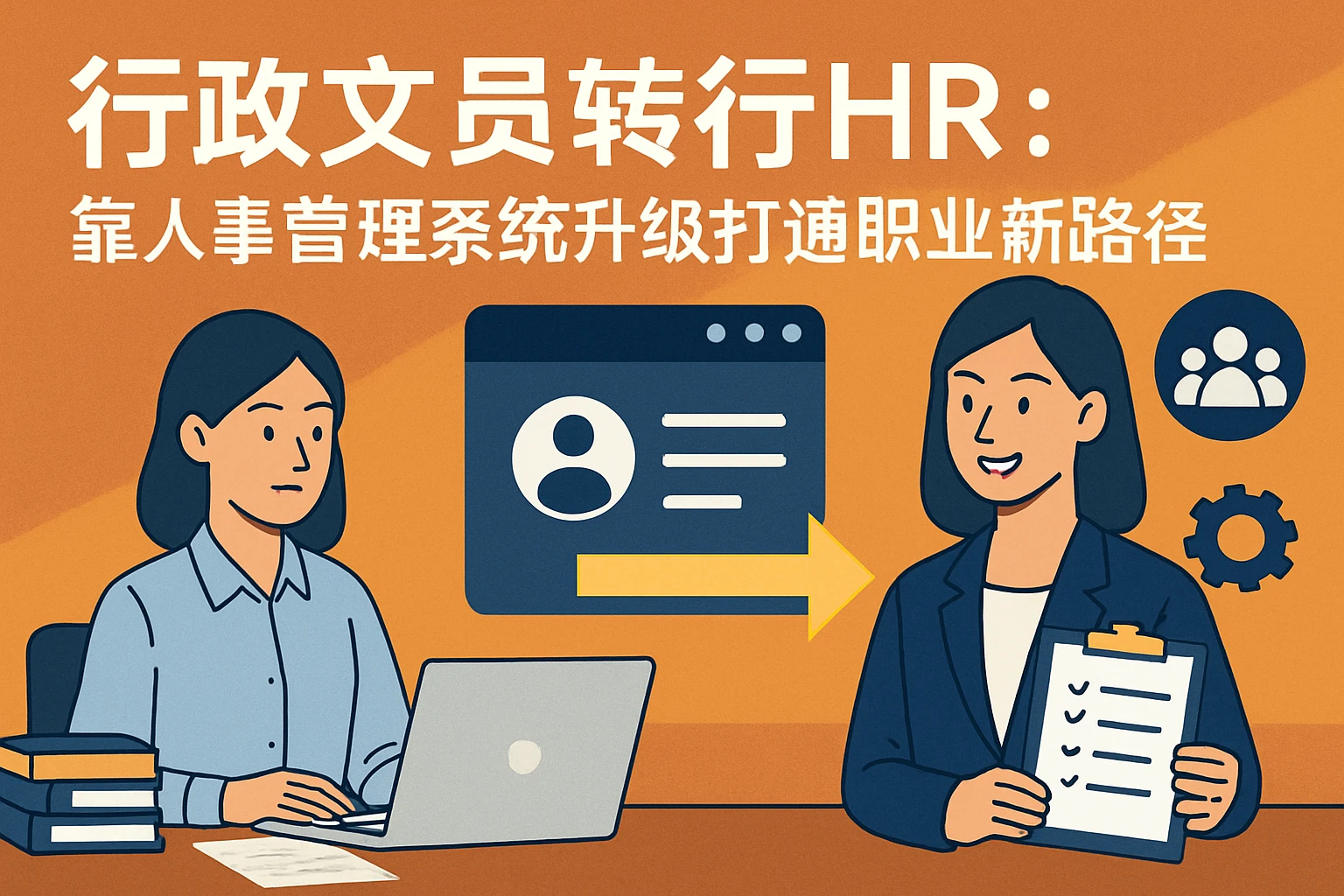 行政文员转行HR：靠人事管理系统升级打通职业新路径