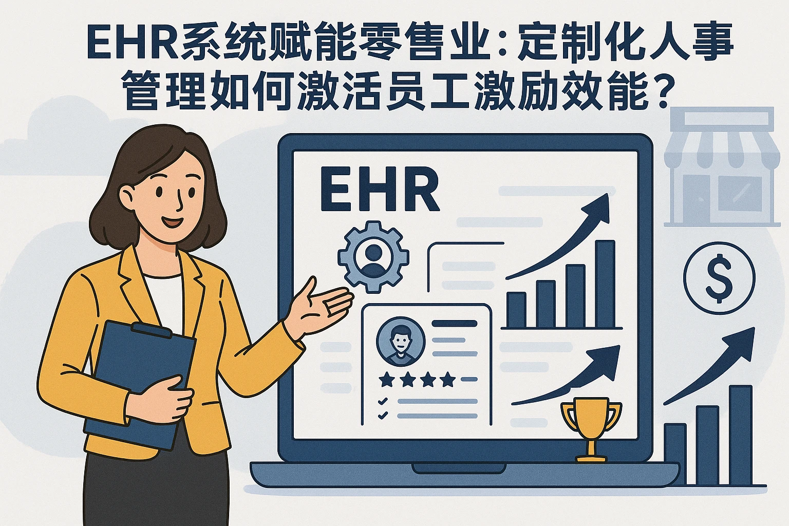 EHR系统赋能零售业：定制化人事管理如何激活员工激励效能？