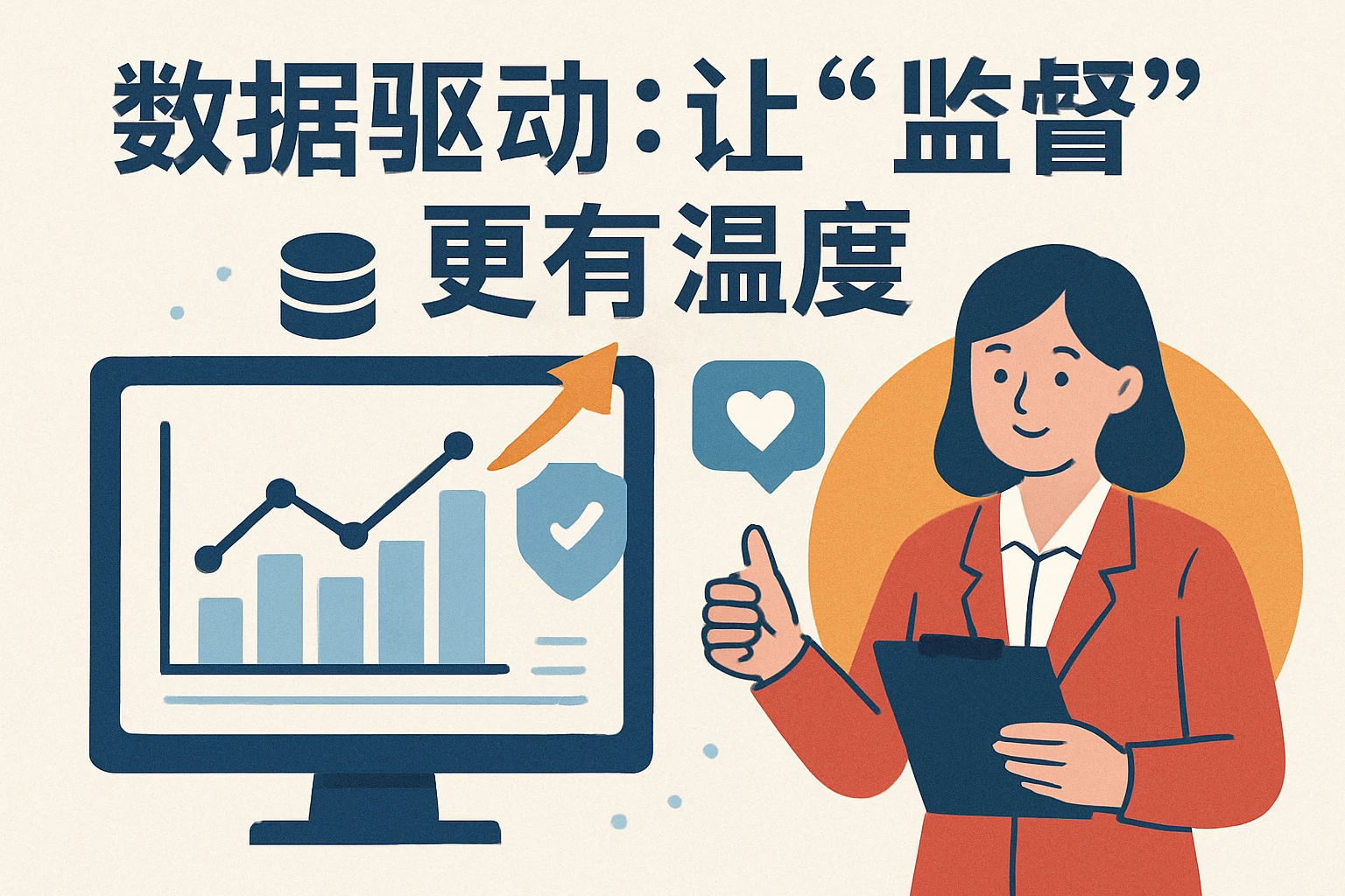 2. 数据驱动:让“监督”更有温度