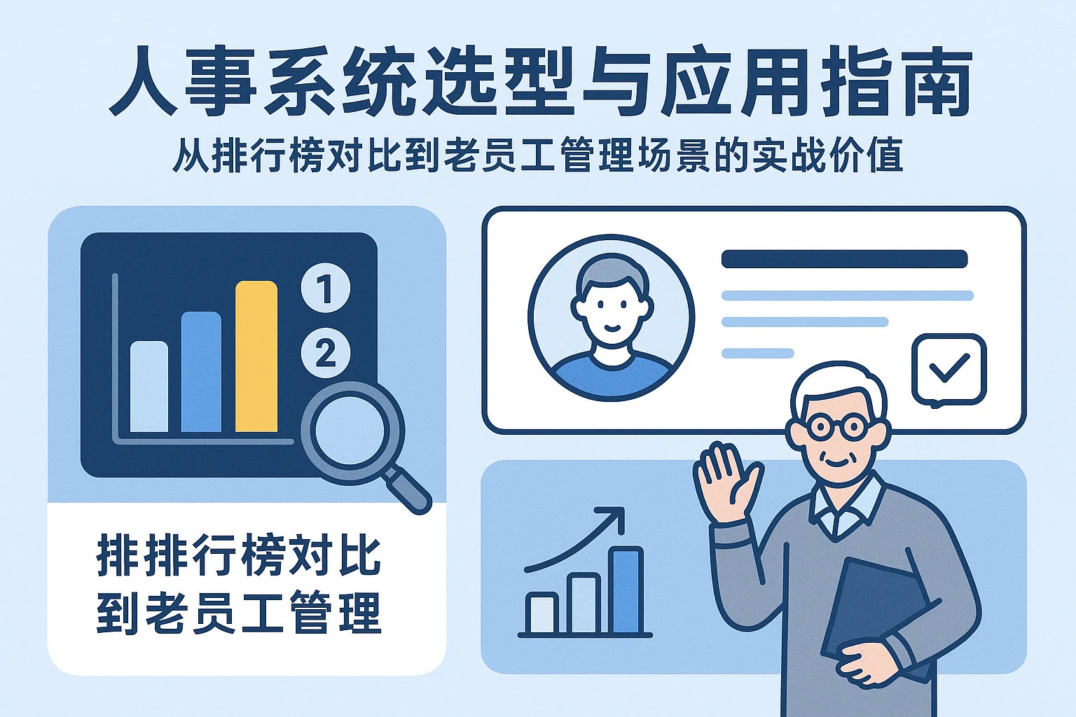 人事系统选型与应用指南：从排行榜对比到老员工管理场景的实战价值