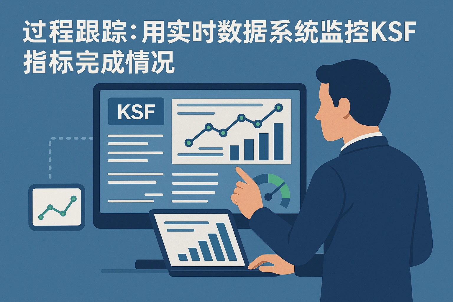 2. 过程跟踪：用实时数据系统监控KSF指标完成情况