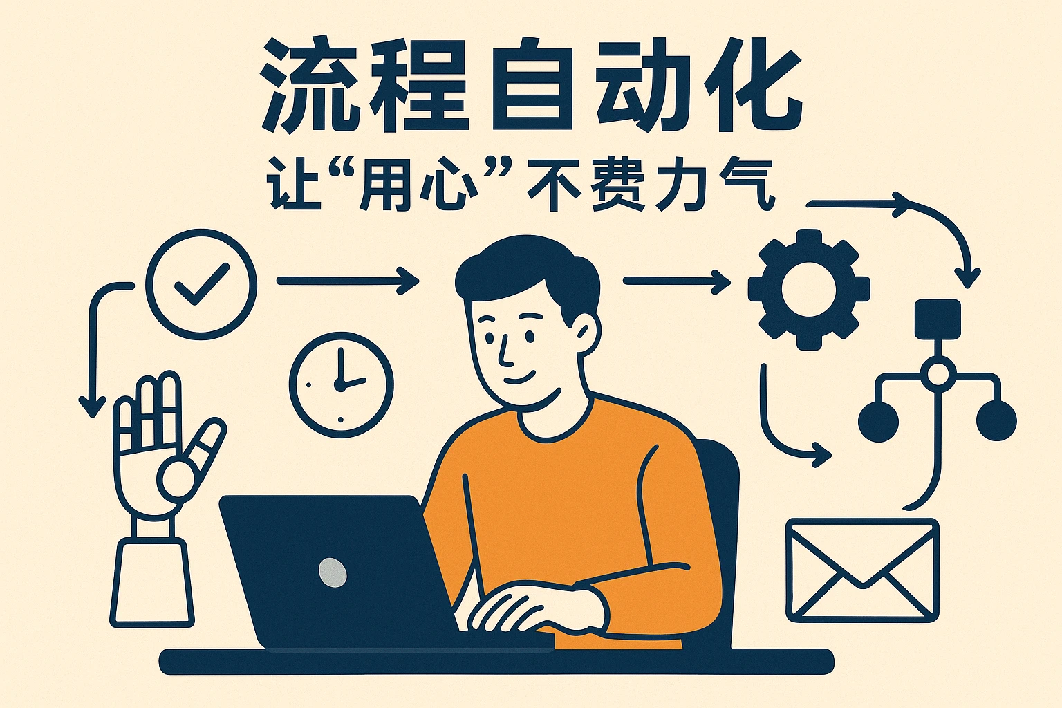 2. 流程自动化：让“用心”不费力气