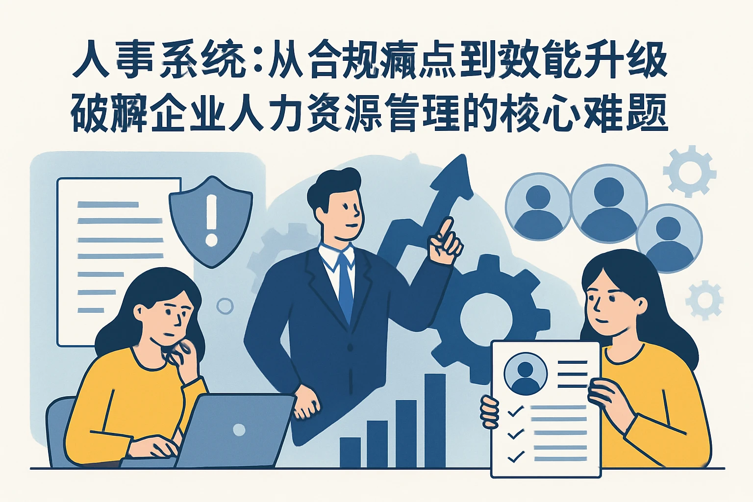 人事系统：从合规痛点到效能升级——破解企业人力资源管理的核心难题