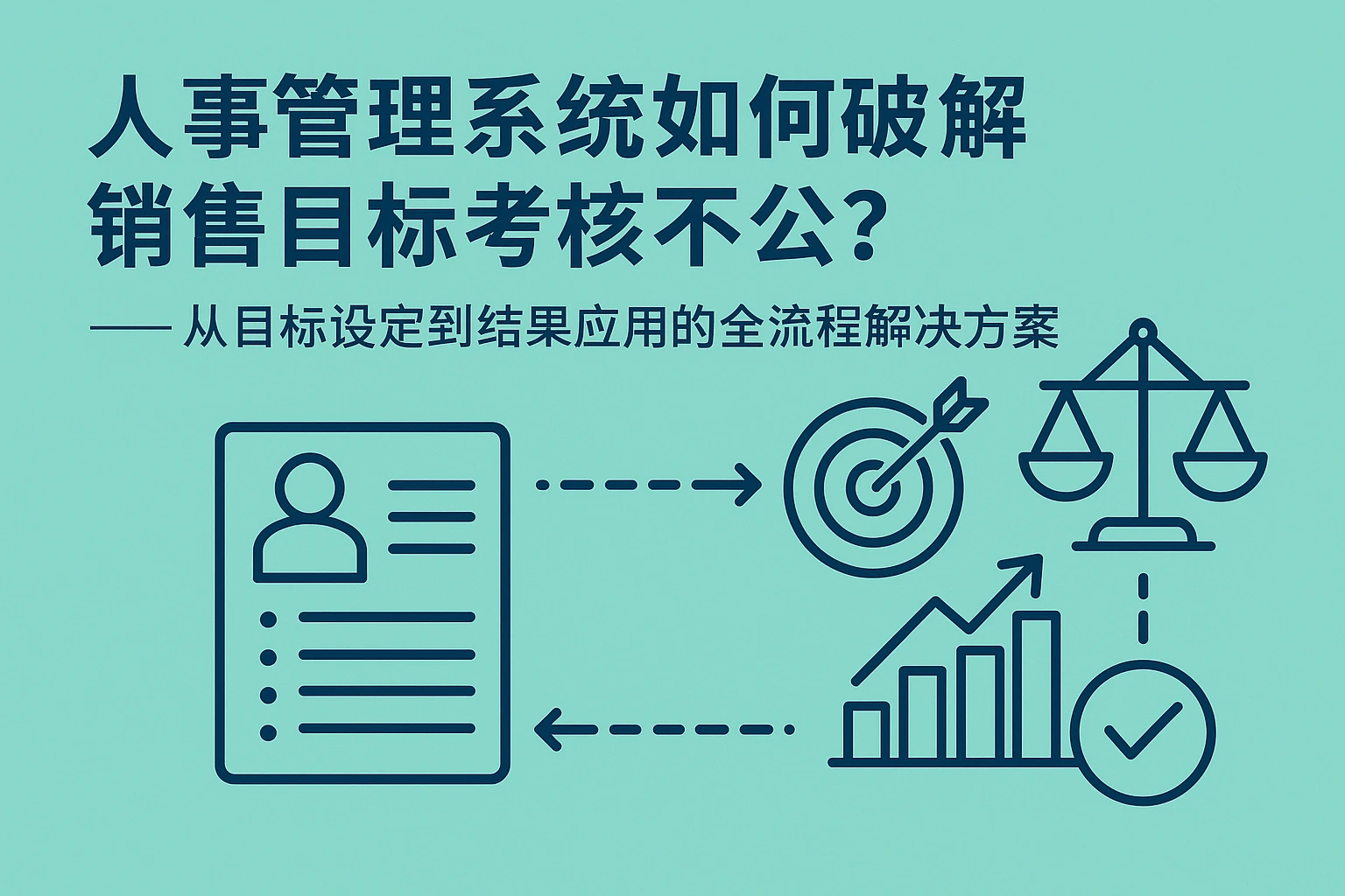 人事管理系统如何破解销售目标考核不公？——从目标设定到结果应用的全流程解决方案