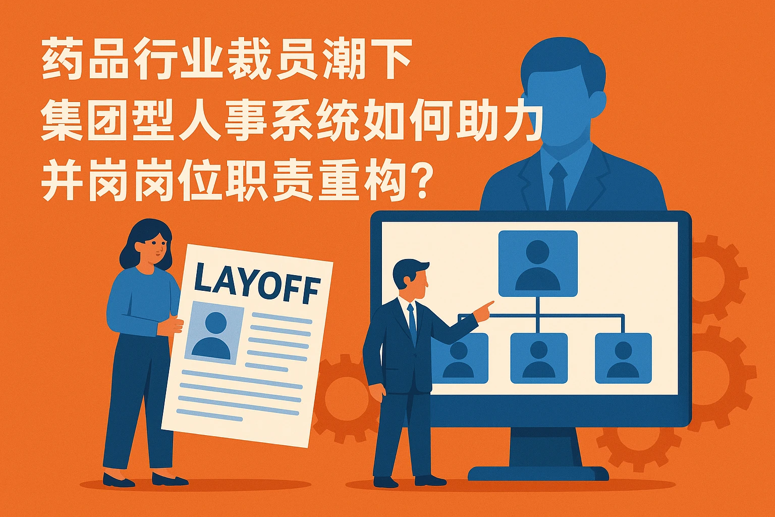 药品行业裁员潮下，集团型人事系统如何助力并岗岗位职责重构？