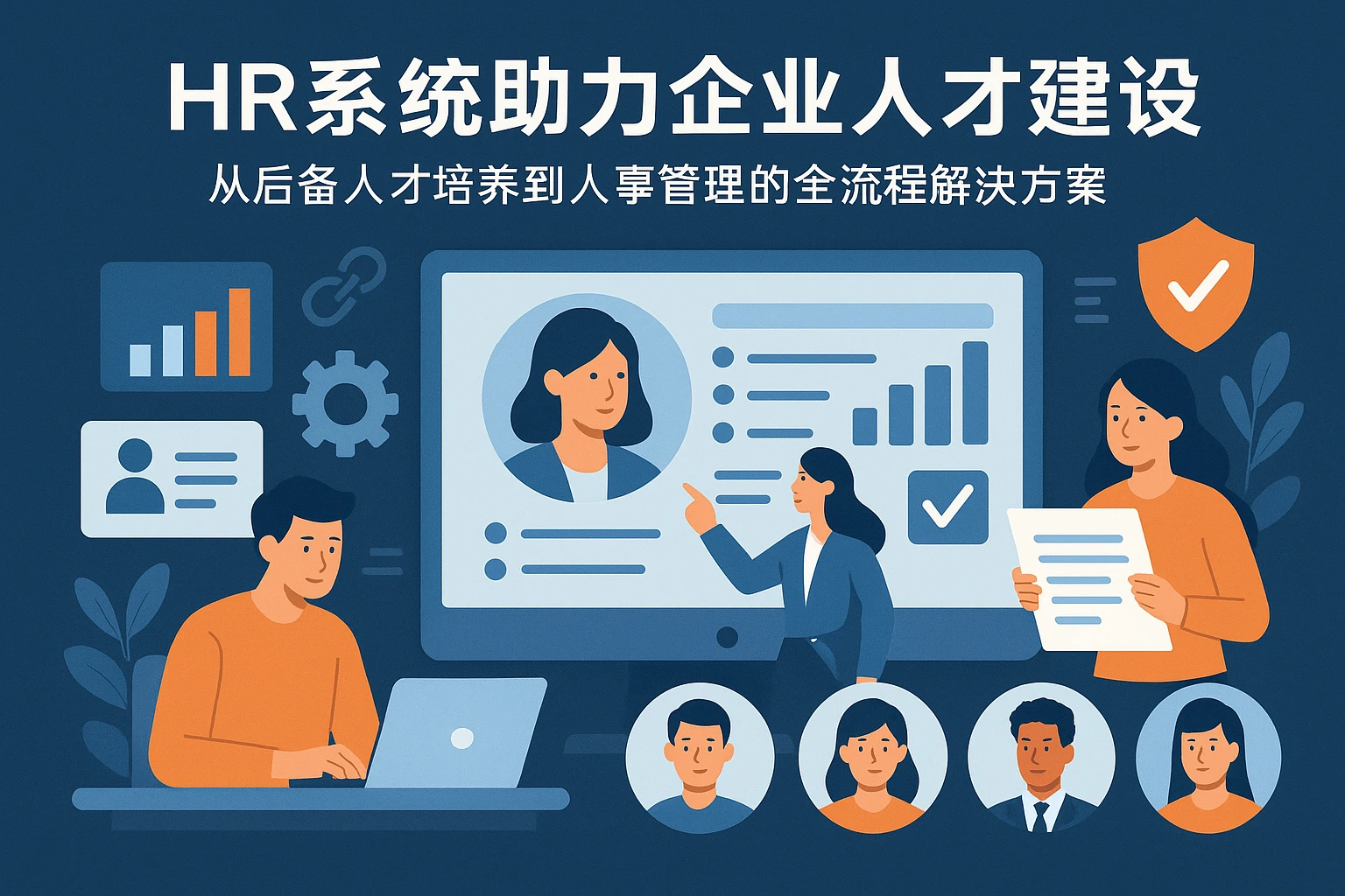HR系统助力企业人才建设：从后备人才培养到人事管理的全流程解决方案