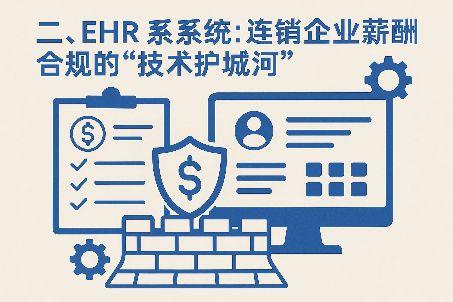 二、EHR系统：连锁企业薪酬合规的“技术护城河”