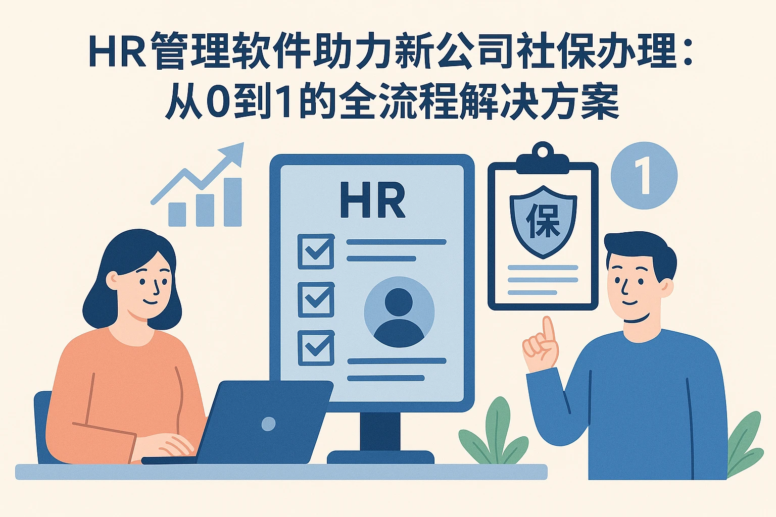 HR管理软件助力新公司社保办理：从0到1的全流程解决方案