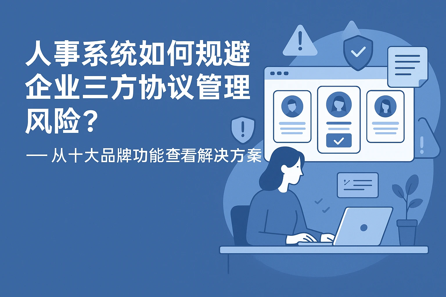 人事系统如何规避企业三方协议管理风险？——从十大品牌功能设计看解决方案
