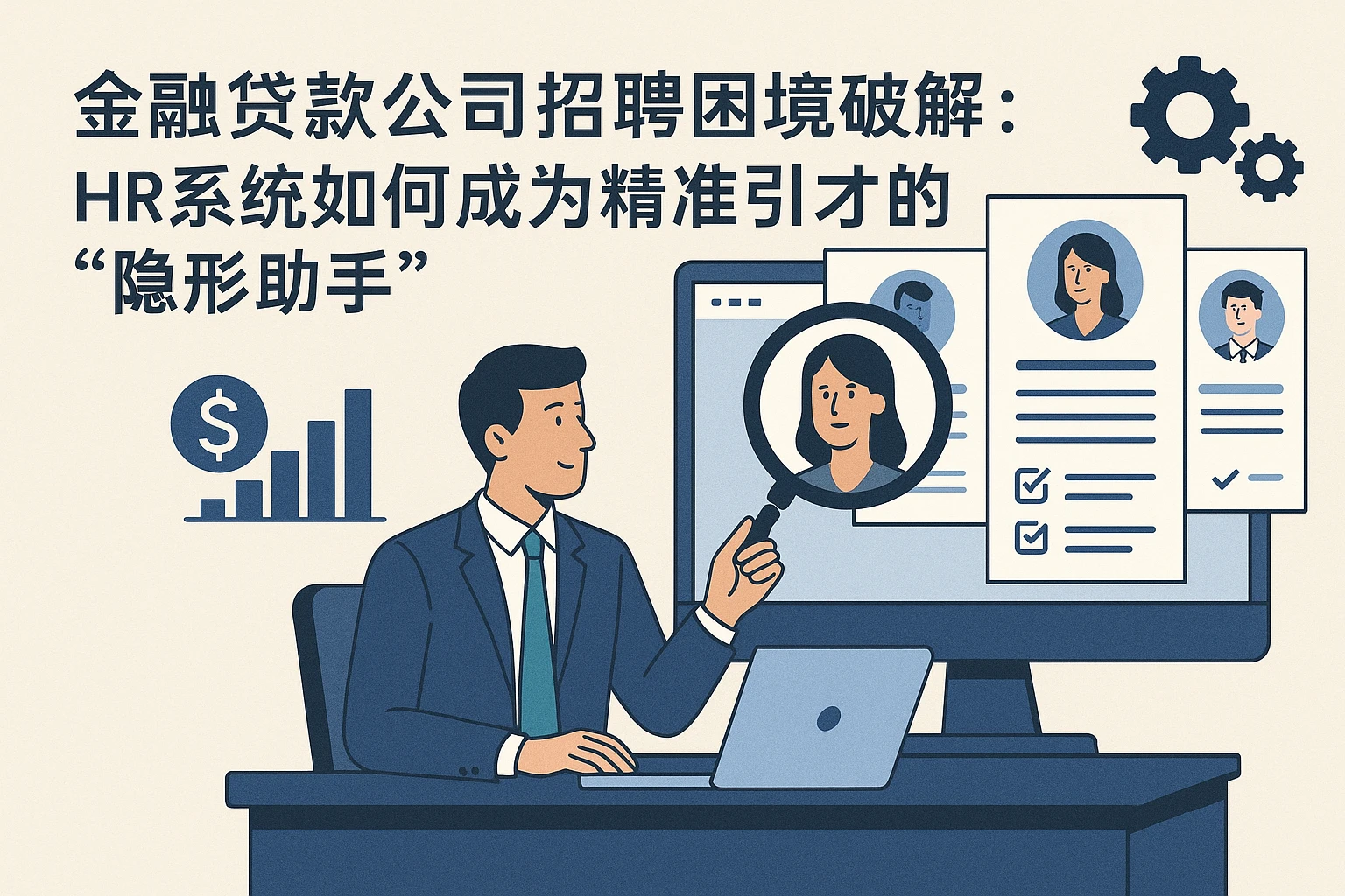 金融贷款公司招聘困境破解：HR系统如何成为精准引才的“隐形助手”