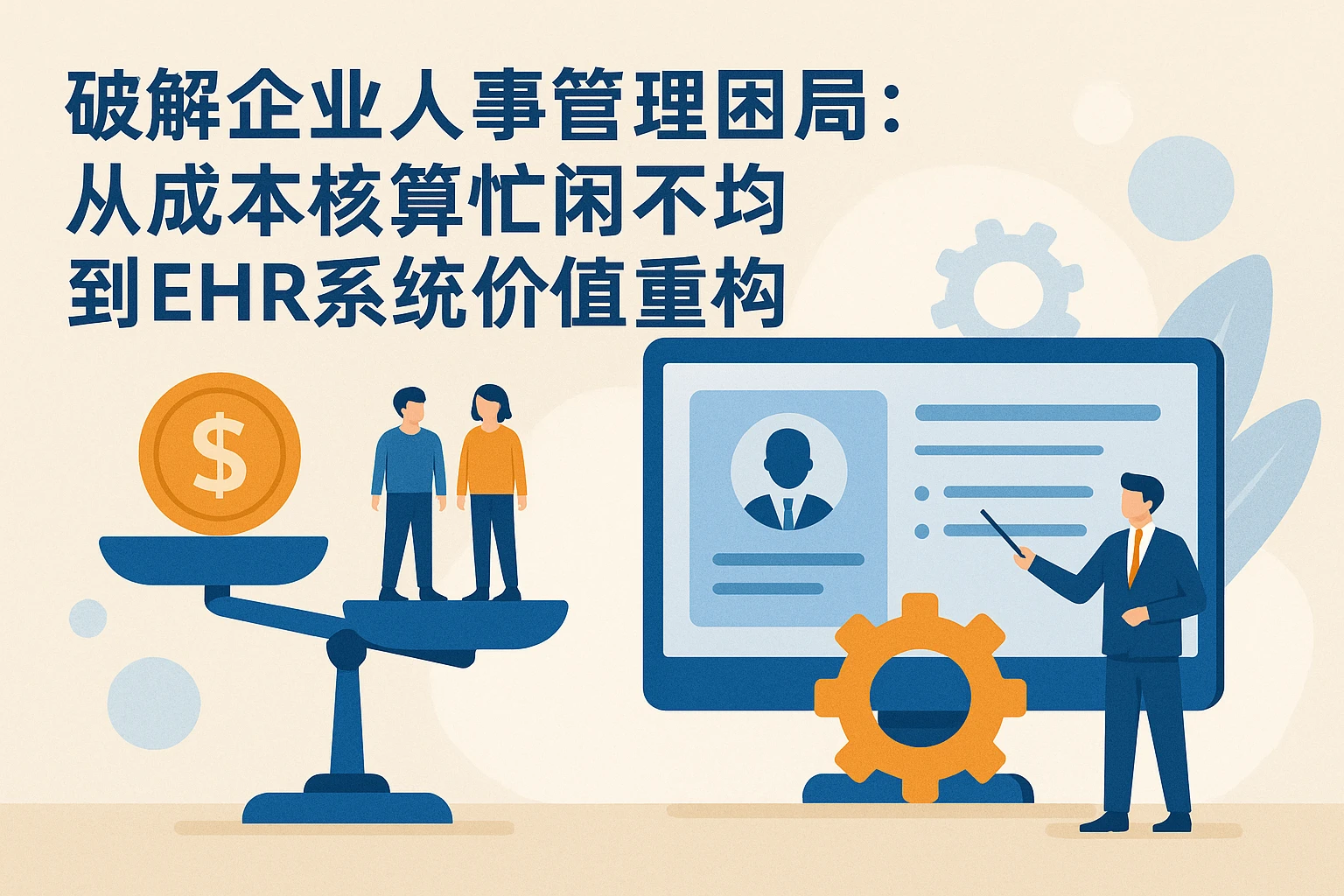 破解企业人事管理困局：从成本核算忙闲不均到EHR系统价值重构