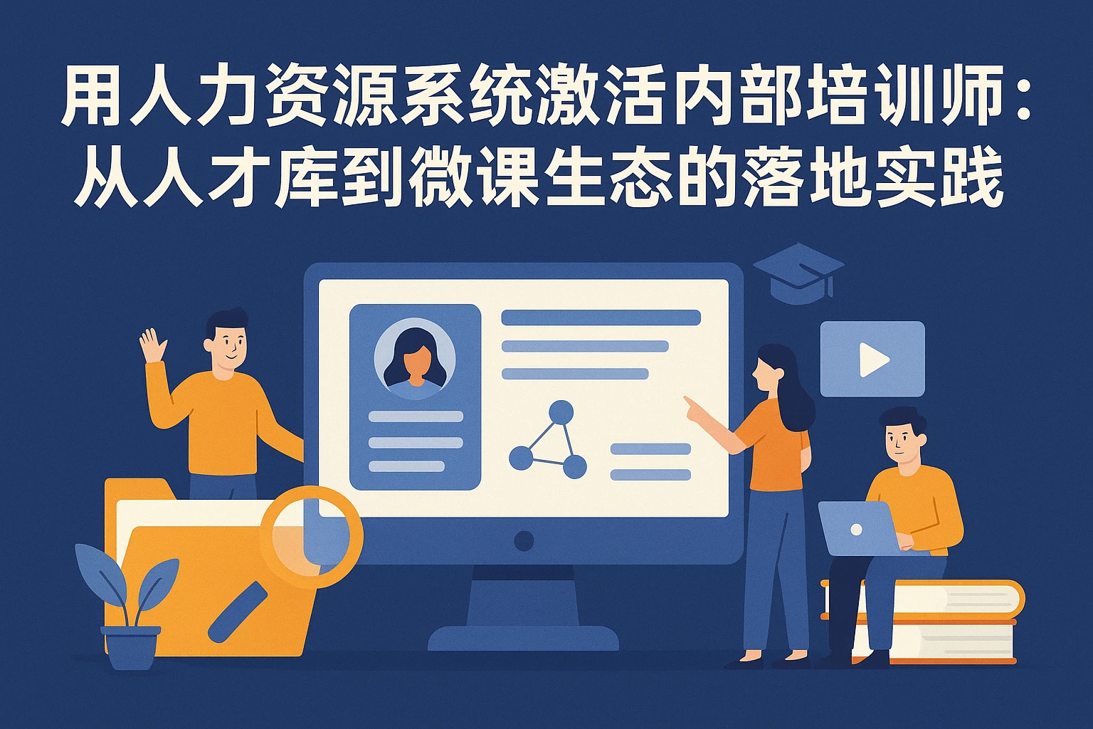 用人力资源系统激活内部培训师：从人才库到微课生态的落地实践