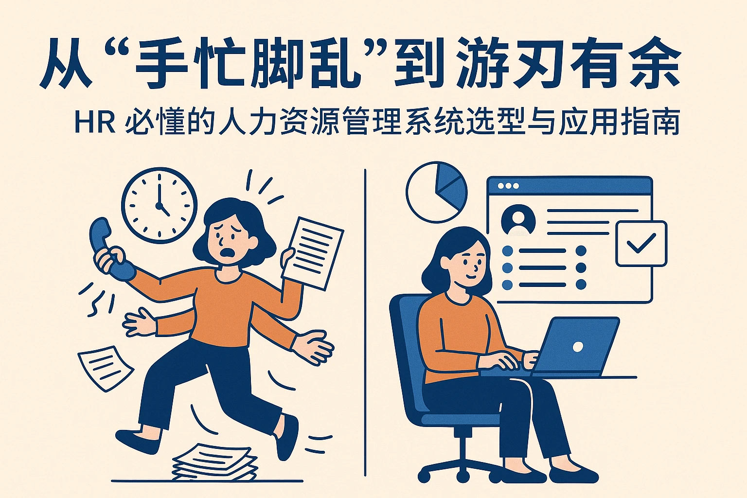 从“手忙脚乱”到“游刃有余”：HR必懂的人力资源管理系统选型与应用指南