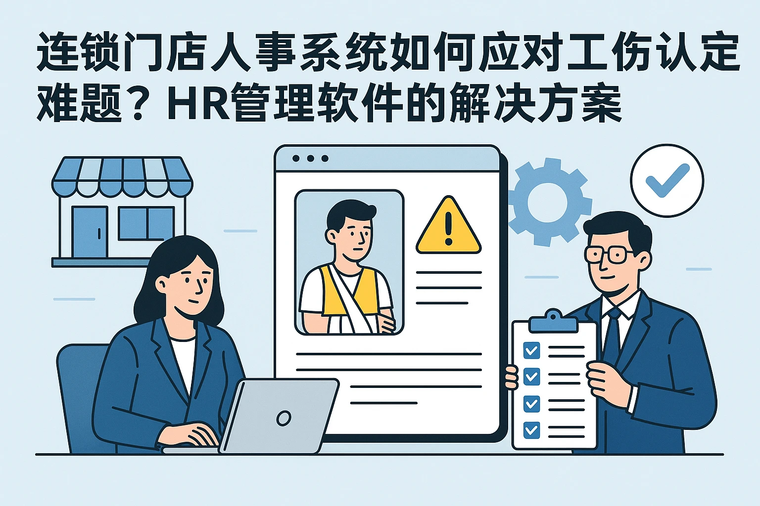 连锁门店人事系统如何应对工伤认定难题？HR管理软件的解决方案