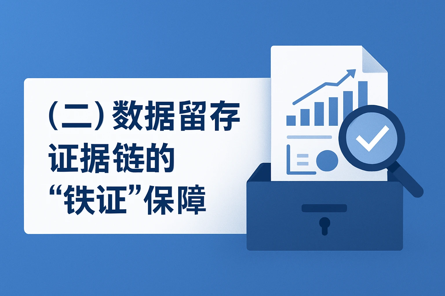（二）数据留存：证据链的“铁证”保障