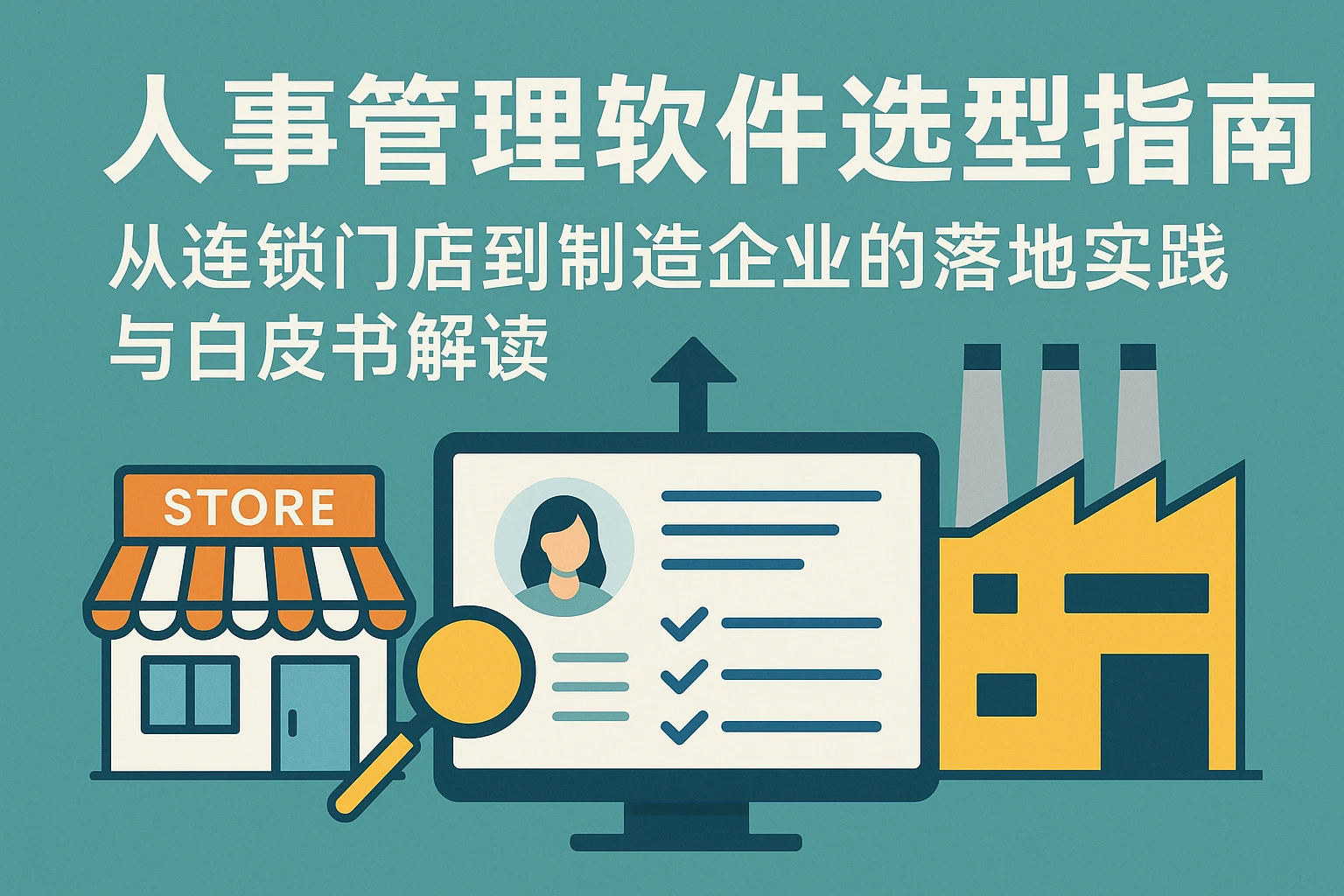 人事管理软件选型指南：从连锁门店到制造企业的落地实践与白皮书解读