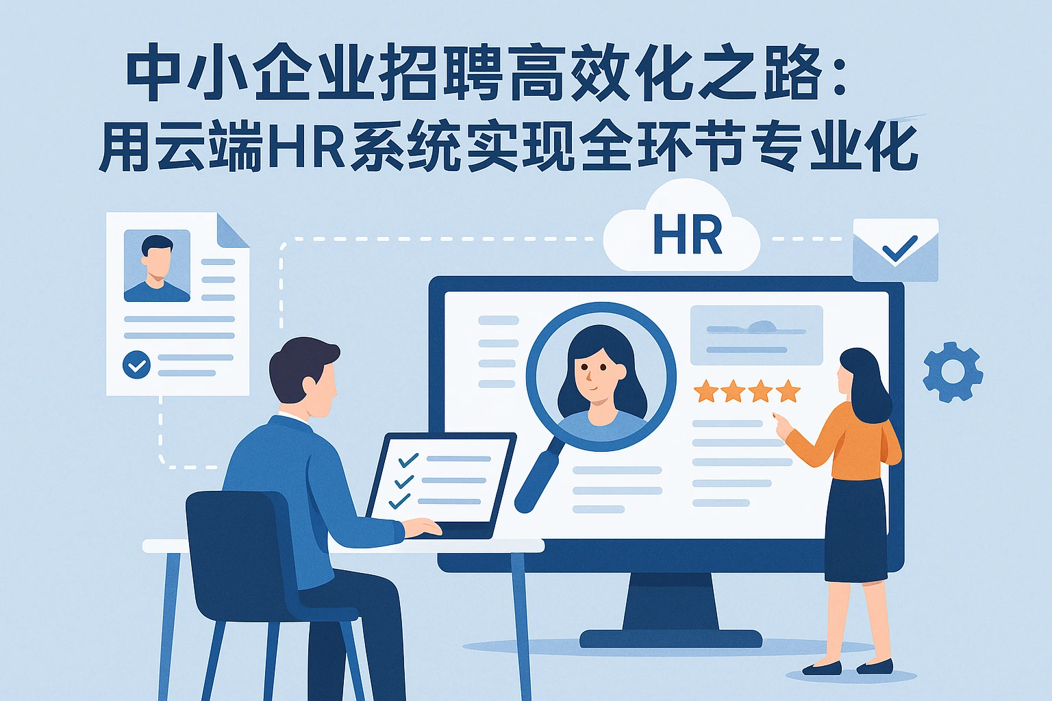 中小企业招聘高效化之路：用云端HR系统实现全环节专业化