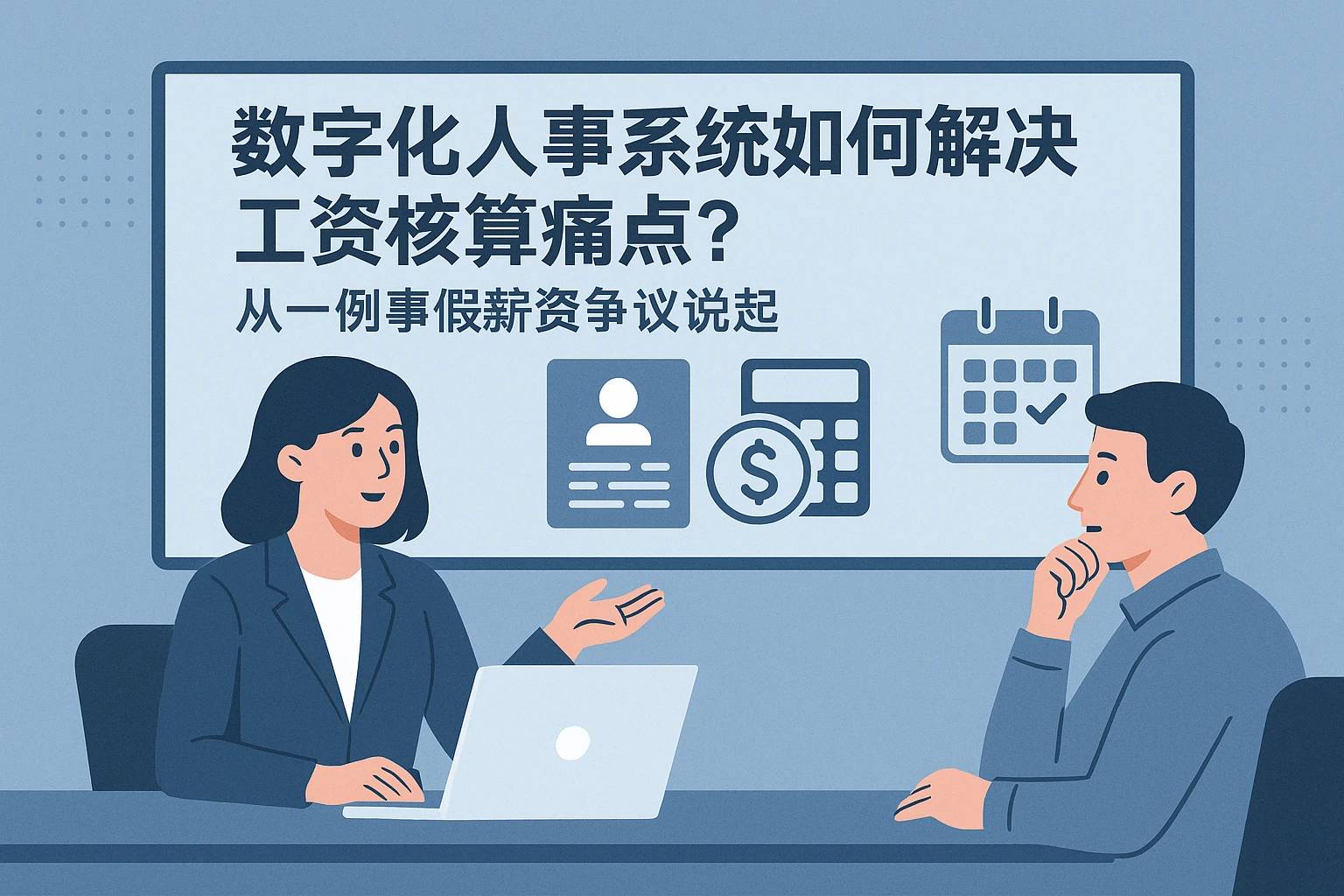 数字化人事系统如何解决工资核算痛点？从一例事假薪资争议说起