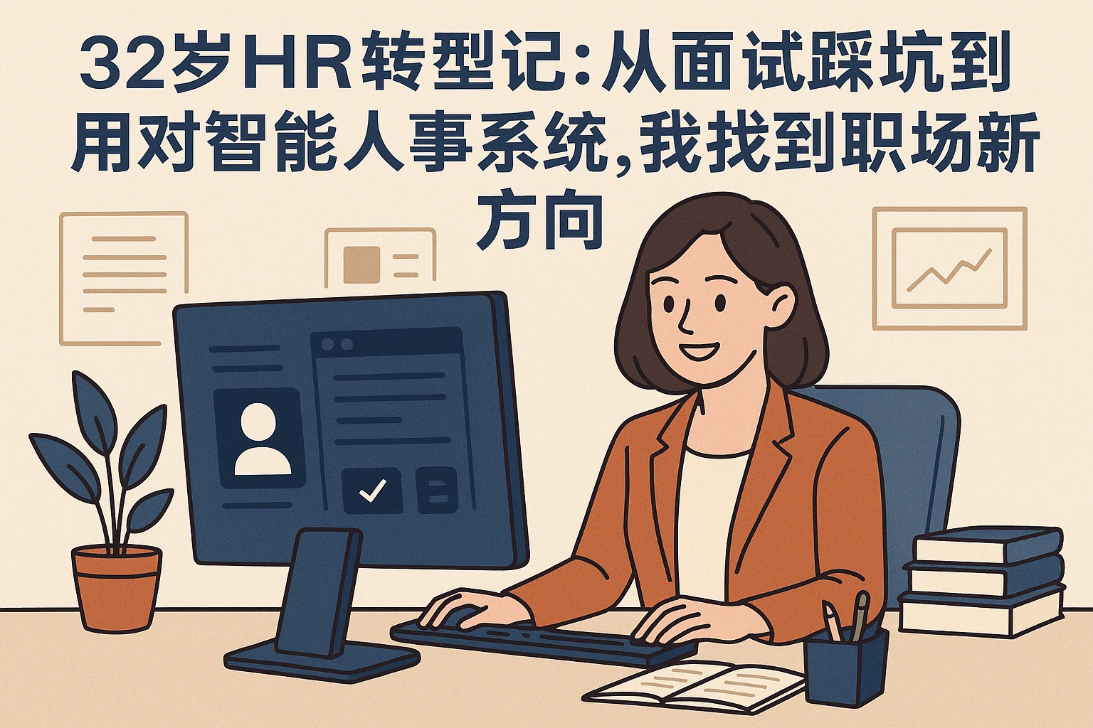 32岁HR转型记：从面试踩坑到用对智能人事系统，我找到了职场新方向