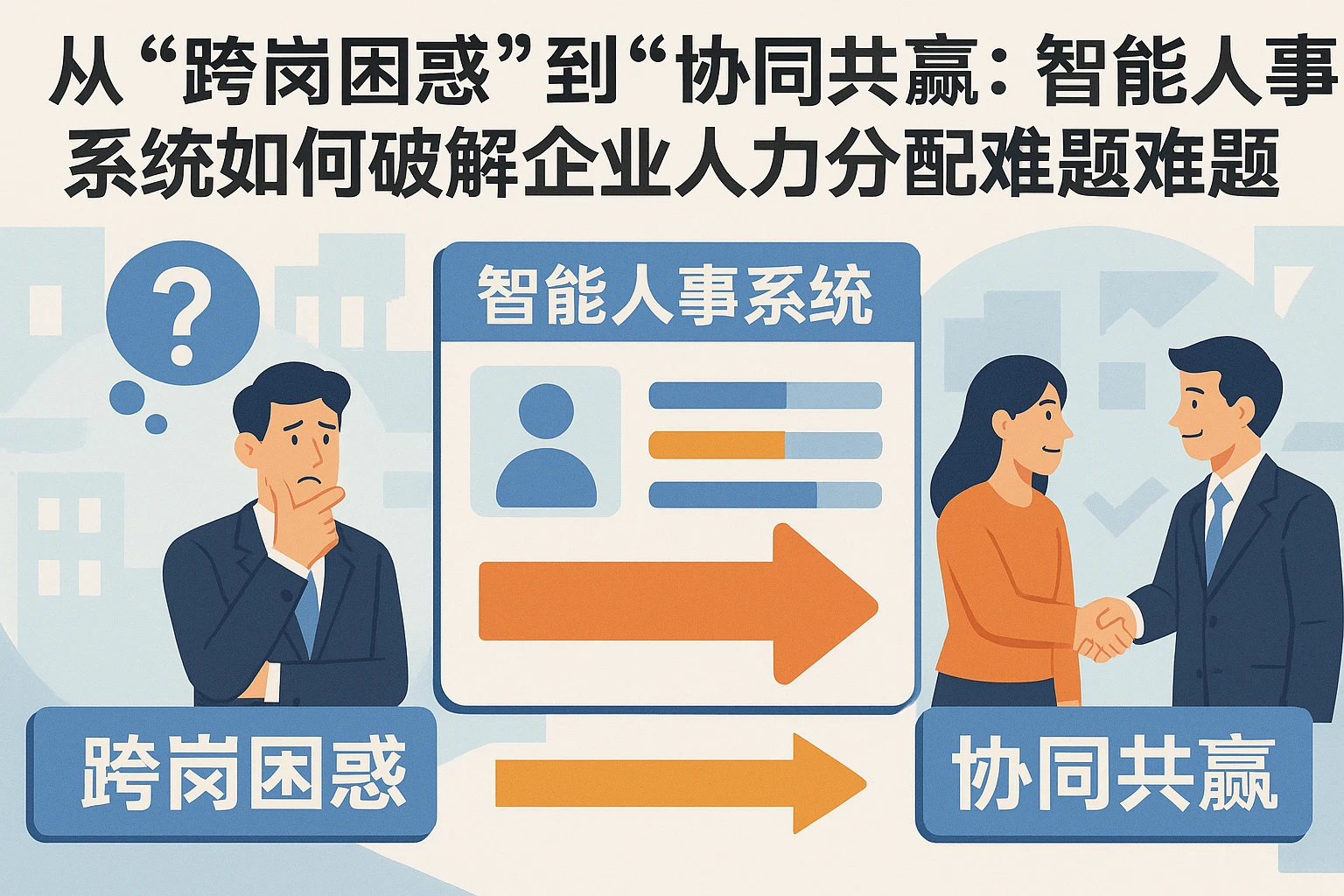从“跨岗困惑”到“协同共赢”：智能人事系统如何破解企业人力分配难题