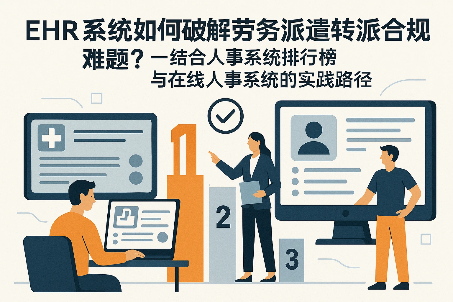 EHR系统如何破解劳务派遣转派合规难题？——结合人事系统排行榜与在线人事系统的实践路径